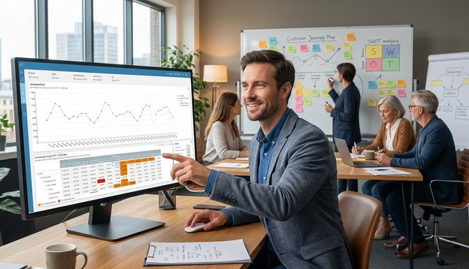 Umsatzcontrolling von Dienstleistungen