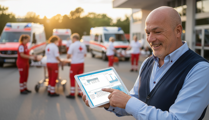 Der Leiter Controlling vom Wiener Roten Kreuz teilt sein Wissen rund um Kosten senken, Vorsteuer & interne Verrechnungen