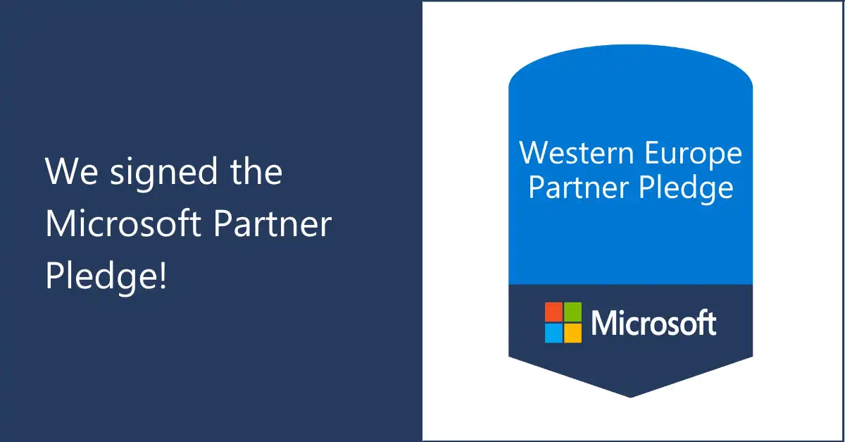 Microsoft Partner Pledge - CoPlanner - Controlling Software